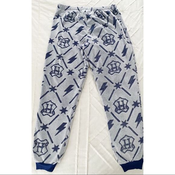 NWOT DISNEY X HARRY POTTER Blue Fleece PJ Joggers - Picture 4 of 4